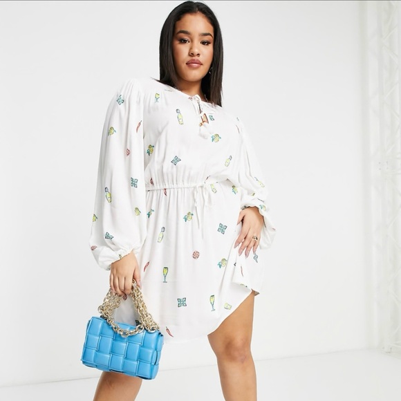 Neverfullydressed - white chilli mini dress - US 16 - Picture 6 of 6